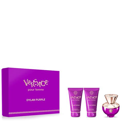 versace perfume dylan purple set